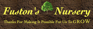Fuston s nursery logo. Fuston's Nursery